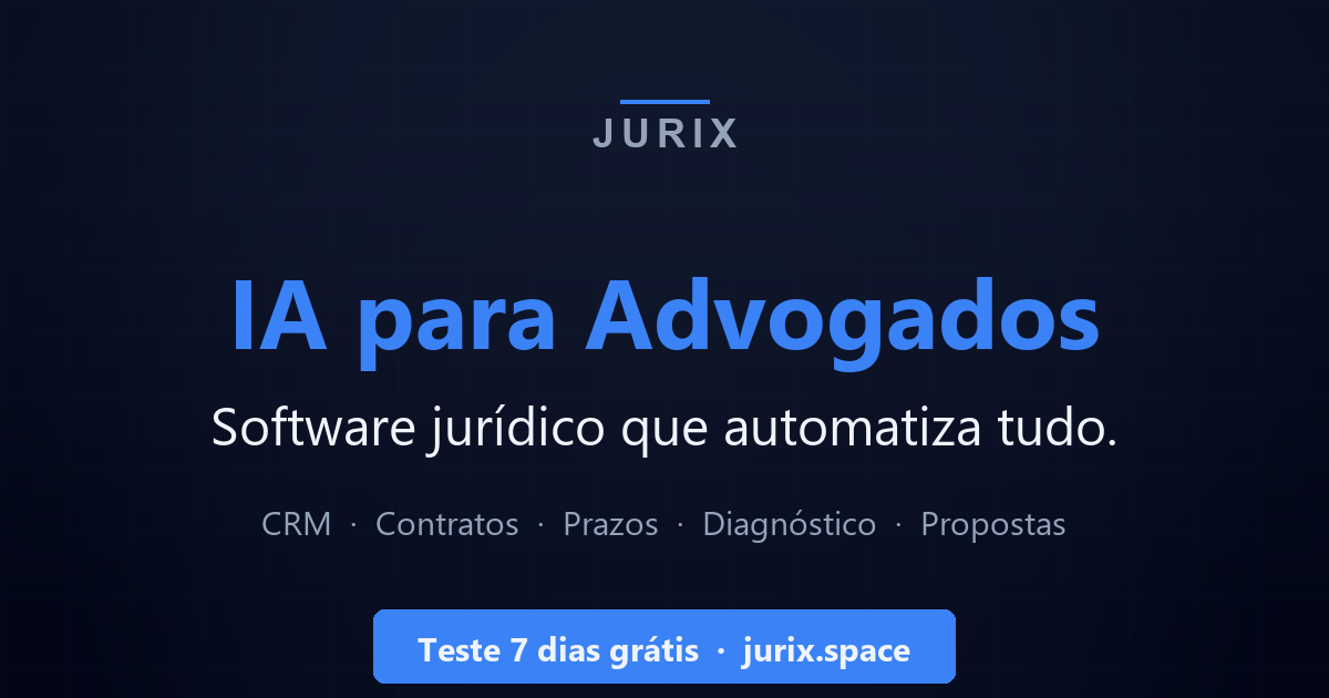 Melhores IAs Jurídicas para Advogados em 2026 [Comparativo] · Jurix
